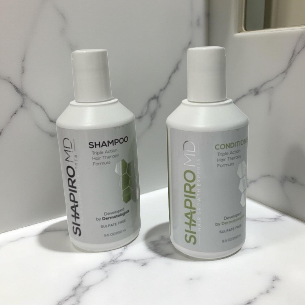 New Shapiro MD Shampoo and Conditioner 8 fl oz